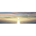 thumbnail image 2 of Olsen, Maggie 14x7 White Modern Wood Framed Museum Art Print Titled - Sunlit Horizon III, 2 of 4