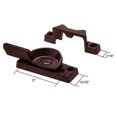 thumbnail image 2 of CRL F2552 Bronze Window Sash Lock with 2" Screw Holes, 2 of 4