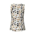 thumbnail image 5 of Gaeub Cute Cats Women's Workout Tank Tops Lightweight Sleeveless Shirts for Women for Athletic Running Tennis Yoga - X-Large, 5 of 9