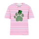 thumbnail image 4 of Camisetas Casuales de Mujer Nueva Moda Impresa Cuello Tripulado Manga Corta, Top Ligero para Diario Y Fiesta, 4 of 4