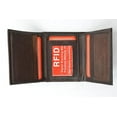 thumbnail image 3 of Marshal® Mens Trifold Leather Wallet RFID Blocking RFID 1107, 3 of 3
