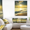 thumbnail image 1 of Yellow Sunlight over Crystal Waters Seascape, 1 of 3