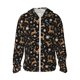 thumbnail image 1 of Balery Christmas Cookie Reindeer Sudadera ligera de manga larga con capucha y protección solar UPF 50+ para hombre y mujer, ideal para pesca y running-Large, 1 of 7