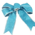 thumbnail image 5 of Cheers.US Bow Decor, Tree Bow Ornament, Shiny Ribbon Bowknot for Holiday Party Crafts Home Decoration, 5 of 7