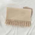 thumbnail image 2 of Cekizud Scarves for Women Soft Solid Warm Shawl Casual Daily Matching Neck Wrap, 2 of 3