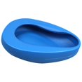 thumbnail image 3 of Bedpan Stable Easy Use Durable Reusable Plastic for Pan Female Elderly Female Male Blue, 3 of 9