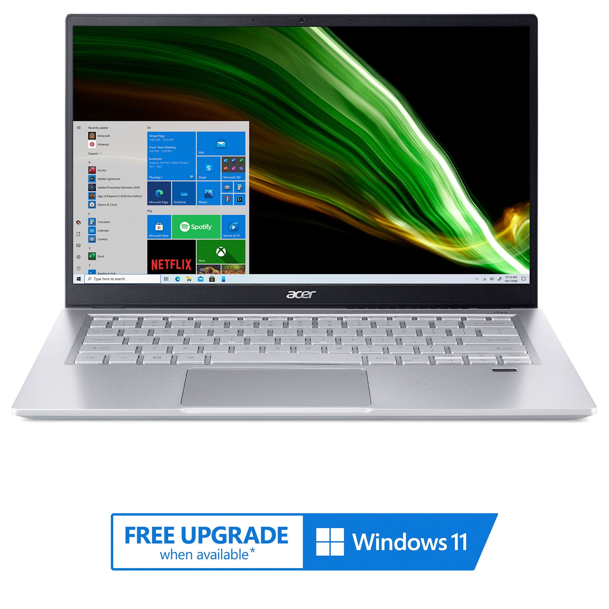 Acer Swift 3 SF314-511-51A3 14″ Laptop, 11th Gen Core i5, 8GB RAM, 512GB SSD