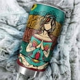thumbnail image 3 of I''m Peace Love and Light Travel Mug Insulation Tumbler Stainless Steel Coffee Cup Gifts for Daily Leisure with Splash Proof Sliding Lid White 20oz, 3 of 5