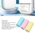 thumbnail image 4 of Mini Thermal Printer Sticker Paper, Practical 57x25mm Colorful Mini Printing Paper Roll 12 Rolls Portable  for Studying, 4 of 7