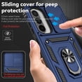 thumbnail image 5 of FIEWESEY for Samsung Galaxy A36 5G Case Built-in Slide Camera Cover & Kickstand Heavy Duty Protection Shockproof Phone Case for Samsung Galaxy A36 5G,Blue, 5 of 8