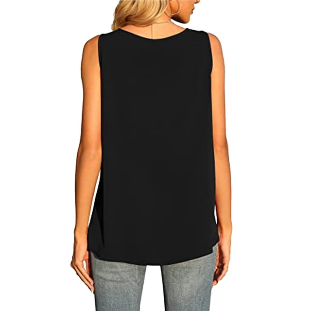 Camiseta sin mangas con cuello en V,Camiseta sin mangas con cremallera y cuello en V para mujer Camiseta sin mangas con cremallera La mejor de su clase