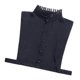 thumbnail image 4 of Señora Falso Collar Desmontable Solapa Media Camisa Blusa Garglla Collar Regalos Negro Sunnimix Cuello vuelto de cuello alto, 4 of 8