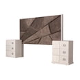 thumbnail image 2 of Recamara KS 4 Piezas Eloria Blanco y Gris - Kessa Muebles, 2 of 5