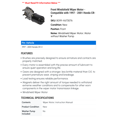thumbnail image 2 of Front Windshield Wiper Motor - Compatible with 1997 - 2001 Honda CR-V 1998 1999 2000, 2 of 2