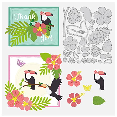 Lobome A4 DIY Album Fotografico Ed Accessori per Scrapbooking, Stencils,  Stickers, Pennarelli Metallici