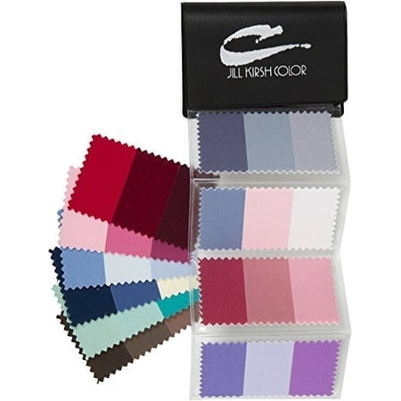 Livre de Swatchs Suprêmes pour Cheveux Blond Cendré et Gris, Coloriez Vos Couleurs Parfaites - pour Hommes et Femmes - Paraissez Plus Jeune, Plus Mince, Porteuse d'Une Âme Vos Couleurs/tissus! par Jill Kirsh Color, Guru de Teinte d'Hollywood