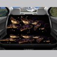 thumbnail image 6 of Pzuqiu Car Seat Covers, Compatible with Front Seat Vehicle Seats, Front and Rear Seat Cover Set for Trucks Cars Washable, Gold Butterfly, 6 of 10