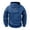 Navy, variant on Admvng Hoodies for Men Zipper and Personalized Casual Arm Pocket Top Hoodie, Size S-3XL