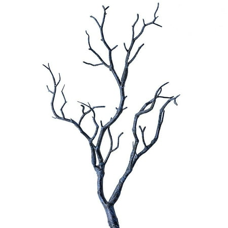 

3pcs Artificial Dried Tree Branches Plastic Fake Branches Similart to Real Plants Antlers Horns Shaped Branch for Decoration(Blue)