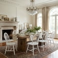 thumbnail image 2 of SAFAVIEH Camden Spindle Back Dining Chair, White, Set of 2, 2 of 21