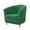 Dark Green, variant on AIGIA Stretch Tub Chair Covers 1-Piece Club Chair Slipcover Soft Jacquard Barrel Chair Cover Armchair Slipcovers