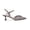 Pewter, variant on CLASSY Satin Jewel Ornament Sandal, Pewter, 10