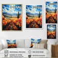 thumbnail image 4 of Designart "Contemporary Vineyard Scenery II" Landscape & Nature Floater Framed Canvas Wall Art, 4 of 7