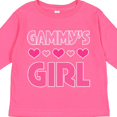 thumbnail image 4 of Inktastic Gammy Girl Granddaughter Girls Long Sleeve Toddler T-Shirt, 4 of 5
