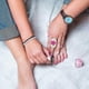 thumbnail image 2 of Manicure Palette Nail Ring for Nail Art Tool Supplies 5Pcs Mixed Style, 2 of 4