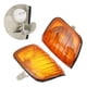 thumbnail image 4 of Carcasa de luz de estacionamiento de esquina ámbar 2 piezas 18-3289-01-2B ABS Durable Fiable para reemplazo de reparación para E-class W124 1985-1995 ANGGREK Otros, 4 of 8