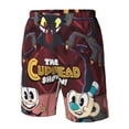 thumbnail image 5 of The Cuphead Show Men's Beach Shorts Swim Trunks Casual Quick Dry Board Shorts Swimwear with Mesh Lined and Pockets, 5 of 8