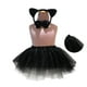 thumbnail image 4 of 1 Juego de disfraces para niños, traje de dibujos animados, diadema de gato, pajarita, falda de cola, accesorios de actuación para fiesta de Cosplay, 4 of 6