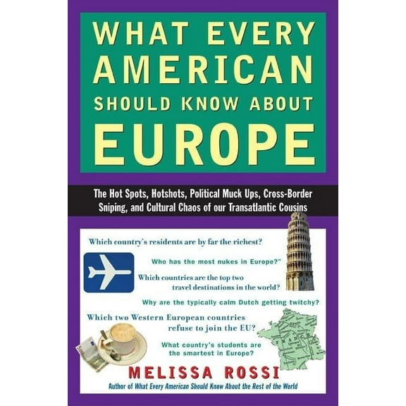 What Every American Should Know About Europe: The Hot Spots, Hotshots, Political Muck-ups, Cross-Border Sniping, and Cul, (Paperback)