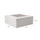 thumbnail image 1 of Caja de pastelería, embalaje para postres, tartas, cartón blanco, caja de cartón Kraft, 1 of 5