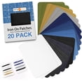 thumbnail image 3 of (3 pack) HTVRONT DIY 20 PCS 3.7" by 4.9" with 9 classic colors Multi-Color Value Pack Fabric Iron-on Patches, 3 of 8