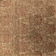 thumbnail image 1 of Ahgly Company Indoor Square Oriental Brown Industrial Area Rugs, 7' Square, 1 of 4