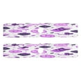 thumbnail image 2 of Purple Candy Pattern Single Compact Faucet Drying Pad 14.7x5.4in Absorbent Mat for Small Sinks, Vanity Countertops, 2 of 10