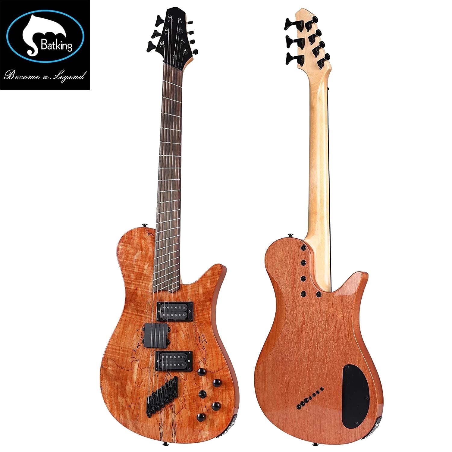 Dean ZX Quilt Maple Electric Guitar Transparent Brazilia - Walmart.com