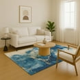 thumbnail image 7 of Addison Rugs Mayfield Premium Machine Washable Transitional Abstract Navy Rectangle Rug, 8' x 10', 7 of 7