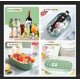 thumbnail image 4 of Juego de cubiteras, dos moldes cuadrados, hielera con tapa y espátula para congelador, cócteles, whisky, café, etc. (verde), 4 of 4