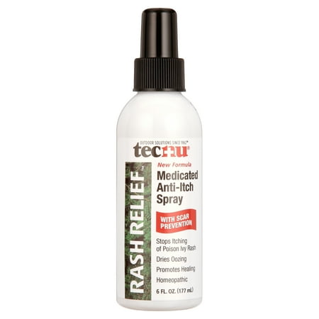 Tecnu Rash Relief Anti-Itch Spray, Maximum Strength, Topical Analgesic, 6 fl oz