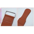 thumbnail image 5 of 2X Strop, Double Leather Straight Strop, Folding Knife Shave Sharpener, Sharpening Belt, 5 of 6