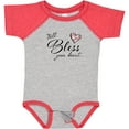 thumbnail image 3 of Inktastic Well Bless your Heart with Floral Print Boys or Girls Baby Bodysuit, 3 of 5