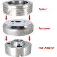 thumbnail image 3 of 5 & 6 Hole Steering Wheel Hub Adapter Replacement for GMC Truck Pickup, 3 of 5