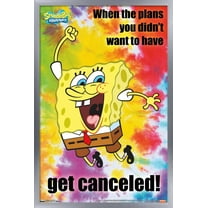 Nickelodeon Spongebob Squarepants - Meme Wall Poster, 22.375" x 34", Framed