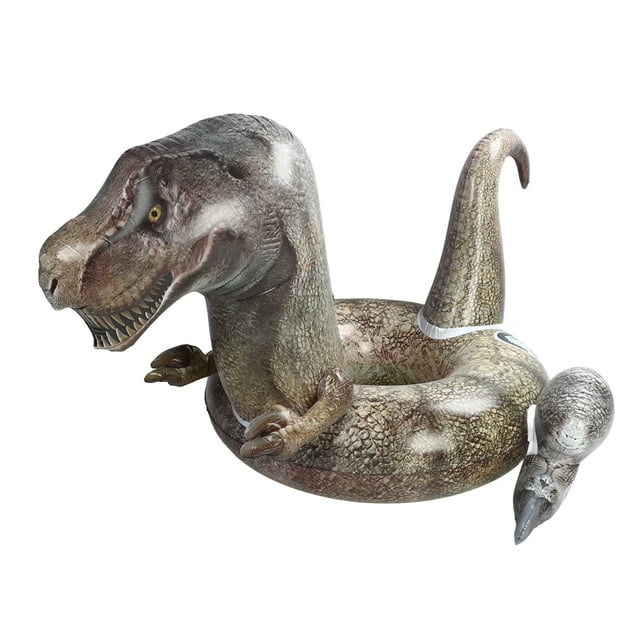 Flotador de piscina de dinosaurio PVC 3D T Rex, anillo de natación, inflable para piscina, paseo para adultos, adolescentes y niños