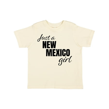 

Inktastic Just a New Mexico Girl Born and Raised Gift Toddler Toddler Girl T-Shirt