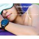 thumbnail image 3 of Reloj inteligente Yashi con pantalla táctil de 1,3 pulgadas Monitor de sueño y frecuencia cardíaca cuero negro, 3 of 5