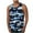 Blue, variant on Dagegui Men's Camouflage Tank Tops Summer Sleeveless Crewneck T-Shirts Cotton Casual Loose Fit Tanks Lightweight Everyday Lounge Tees Blue L