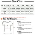 thumbnail image 3 of Plus Size Tops for Women Viikei Womens Summer Tops 2025 Womens Tops Clearance under $5 Women Summer Fashion O-Neck Short Sleeve Casual Sequins T-Shirt Top, 3 of 6